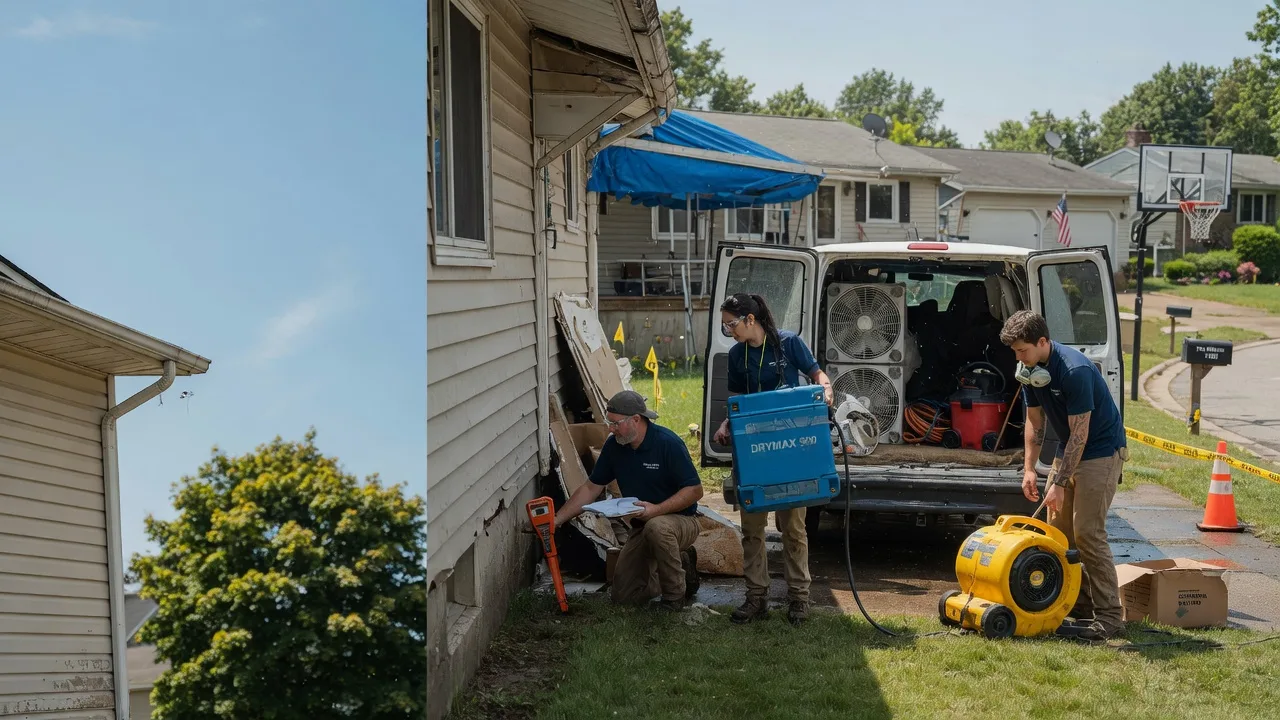 Ceiling Leak Cleanup in East Durham, NY near me